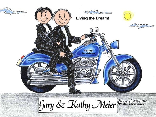 Motorcycle Lover, Couple - Friendly Folks image 0