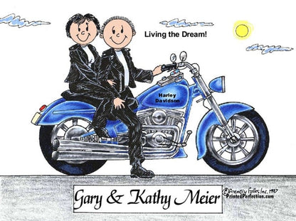 Motorcycle Lover, Couple - Friendly Folks image 0