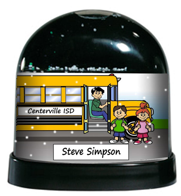 school-bus-driver-male-ntt-personalized-snow-globe