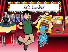 Gambler, Male - NTT Personalized Snow Globe