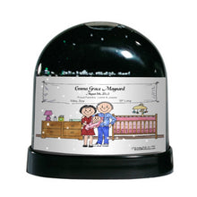 New Baby Girl - Friendly Folks Personalized Snow Globe