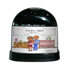 New Baby Girl - Friendly Folks Personalized Snow Globe