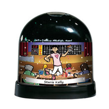 Bingo Player, Female - NTT Personalized Snow Globe