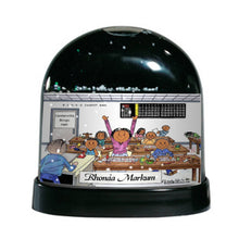 Bingo Player, Female - Friendly Folks Personalized Snow Globe