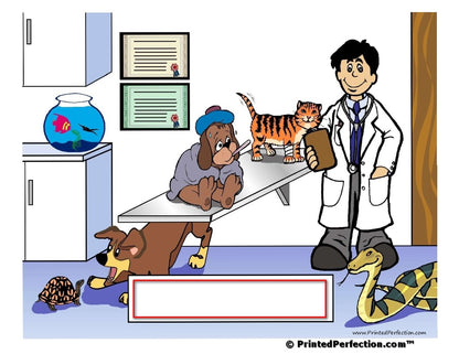 Veterinarian, Male - NTT Personalized Snow Globe