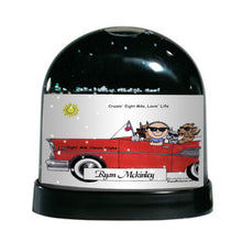 Car Lover, Male - Friendly Folks Personalized Snow Globe