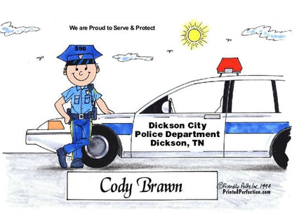 Police Officer, Male- Friendly Folks image 0