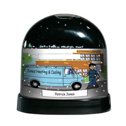 service-van-blue-male-ntt-personalized-snow-globe