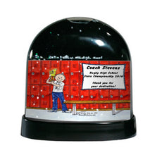 Coach, Male - Friendly Folks Personalized Snow Globe
