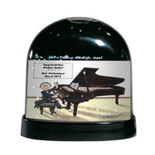 Piano Player, Male - Friendly Folks Personalized Snow Globe