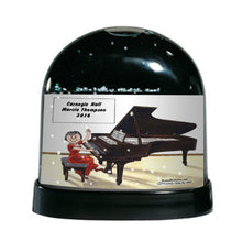 Piano Player, Female - Friendly Folks Personalized Snow Globe