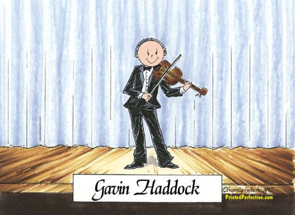 Violin Player, Male - Friendly Folks image 0