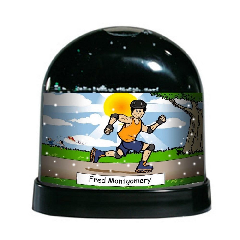 rollerblading-male-ntt-personalized-snow-globe
