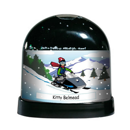 snowmobile-rider-female-ntt-personalized-snow-globe