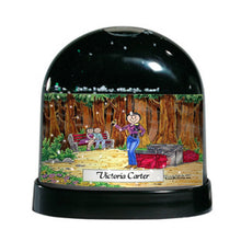 Photographer, Female - Friendly Folks Personalized Snow Globe