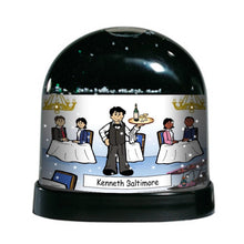 waiter-ntt-personalized-snow-globe