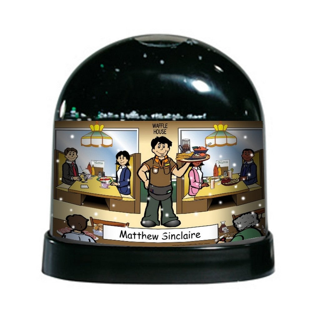 waiter-casual-dining-ntt-personalized-snow-globe