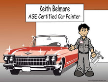 Auto Body Repair, Male - NTT Personalized Snow Globe