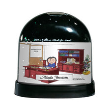 Office, Executive, Female - Friendly Folks Personalized Snow Globe