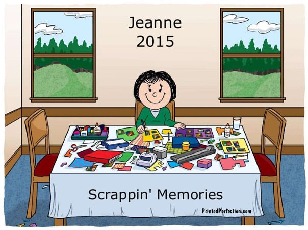 Scrapbooker, Female - Friendly Folks image 0