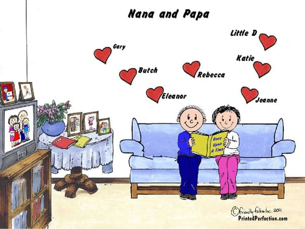 Grandpa & Grandma, 7 Hearts - Friendly Folks image 0