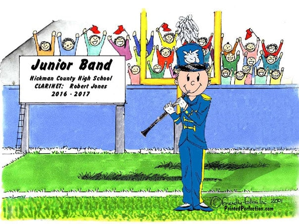 Clarinet - Marching Band, Male - Friendly Folks image 0