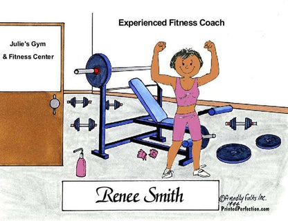 Weightlifter, Female - Friendly Folks image 1