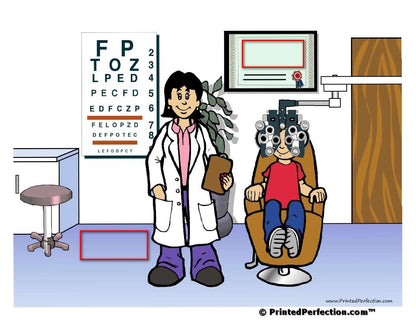 Optometrist, Eye Doctor, Female - NTT Personalized Snow Globe