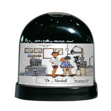 Optometrist, Eye Doctor, Female - Friendly Folks Personalized Snow Globe