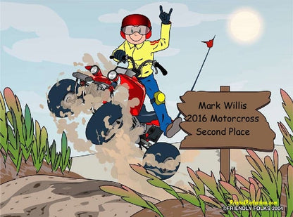 ATV - Four Wheeler Rider, Male - Friendly Folks image 0
