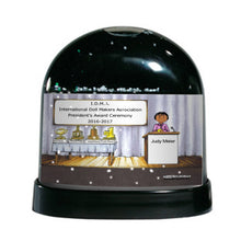 Award, Female - Friendly Folks Personalized Snow Globe