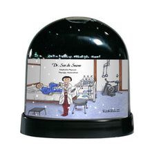Physical Therapist, Female - Friendly Folks Personalized Snow Globe