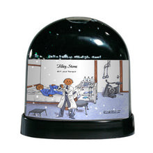 Physical Therapist, Male - Friendly Folks Personalized Snow Globe