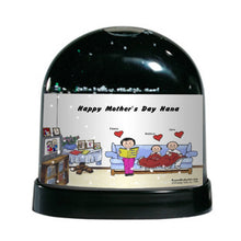 Little Angels 2, with Female - Friendly Folks Personalized Snow Globe