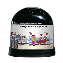 Little Angels 2, with Female - Friendly Folks Personalized Snow Globe