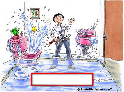 Plumber, Female - Friendly Folks Personalized Snow Globe