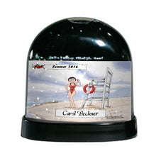 Lifeguard, Female - Friendly Folks Personalized Snow Globe