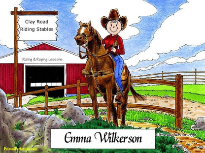 Cowgirl - Horse Lover, Female - Friendly Folks image 0