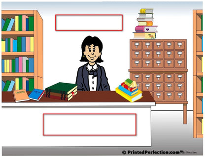 Librarian, Female - NTT Personalized Snow Globe