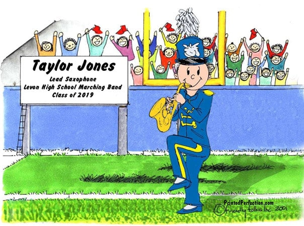 Saxophone - Marching Band, Male - Friendly Folks image 0
