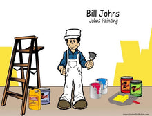 Commercial Painter, Male - NTT Personalized Snow Globe