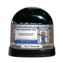Barbershop, Male - Friendly Folks Personalized Snow Globe