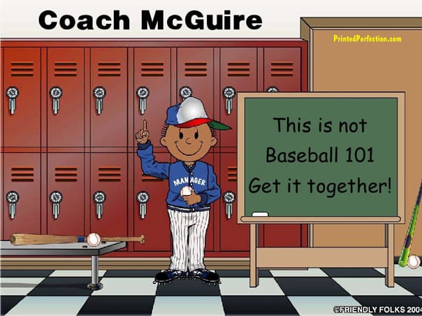 Coach - Baseball, Male - Friendly Folks image 1