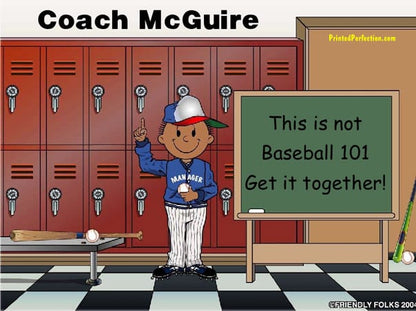 Coach - Baseball, Male - Friendly Folks image 1