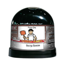 pizza-maker-male-ntt-personalized-snow-globe