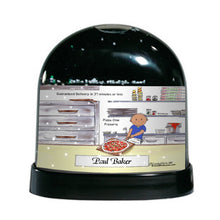 Pizza Maker, Male - Friendly Folks  Personalized Snow Globe