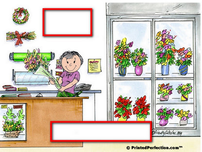 Florist, Female - Friendly Folks Personalized Snow Globe