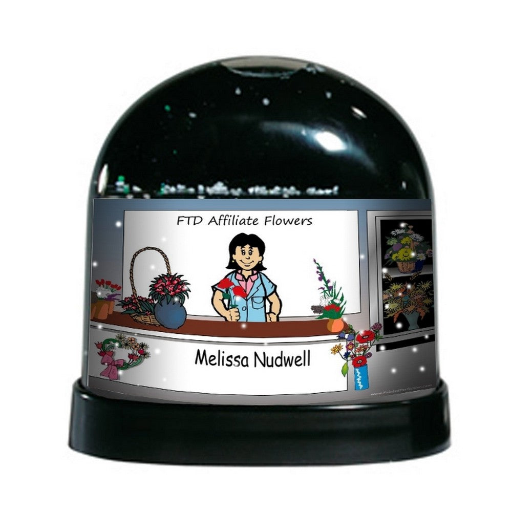 florist-female-ntt-personalized-snow-globe