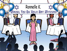 Bat Mitzvah, Female - NTT Personalized Snow Globe