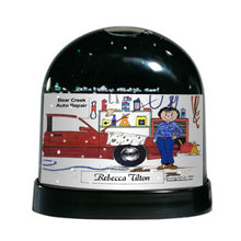 Auto Mechanic, Female - Friendly Folks Personalized Snow Globe